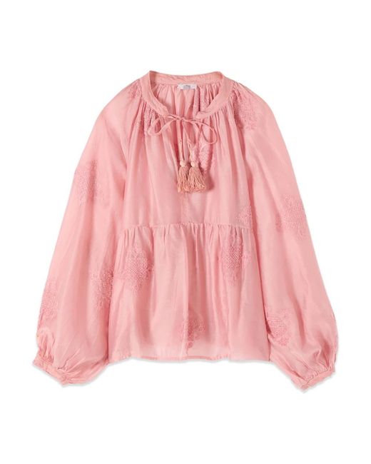 Blouses Oltre en coloris Pink