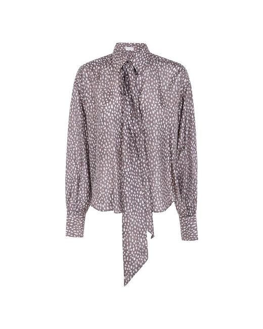 Brunello Cucinelli Blouses in het Purple