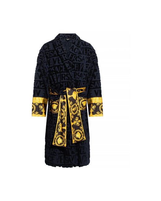 Versace Black Robes for men