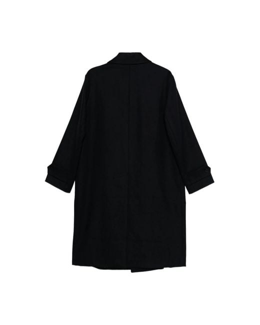 Barena Black Single-Breasted Coats