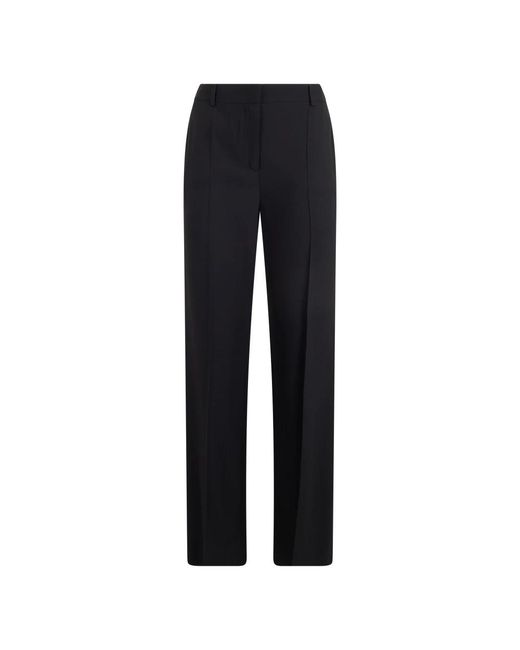 Alberta Ferretti Blue Straight Trousers