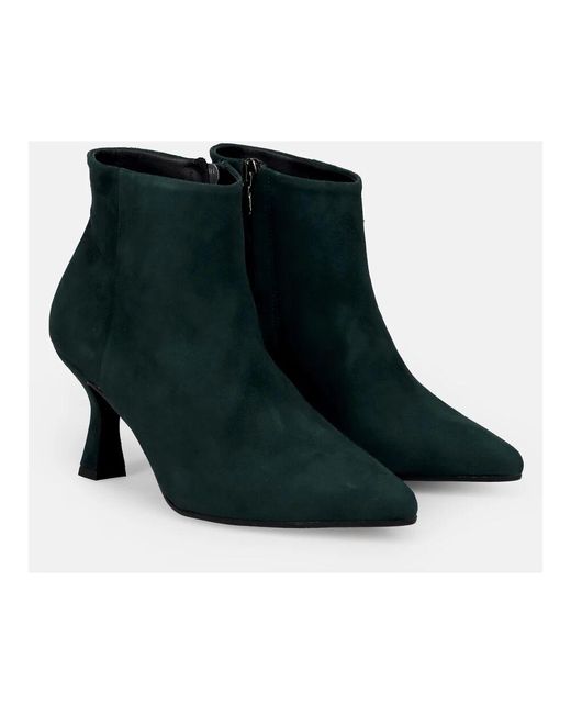 Sangiorgio Blue Heeled Boots