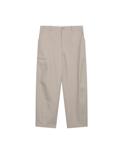 Straight Trousers Givenchy de hombre de color Gray