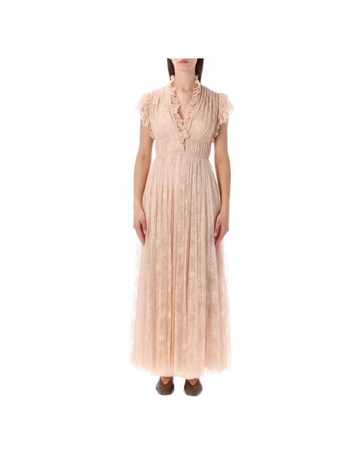 Alberta Ferretti Pink Maxi Dresses