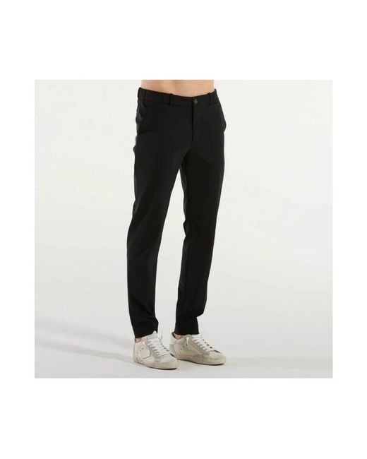 Rrd Slim-Fit Trousers in het Black voor heren