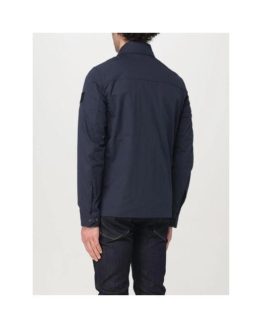 Belstaff Trialmaster Jacke Wasserabweisend in Blue für Herren