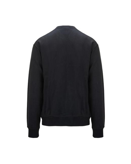 DSquared² Hoodies & Sweatvesten ,Zwart ,Katoen Pullover Sweatshirt Met Merkprint in het Black voor heren