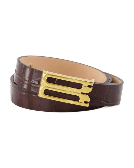 Victoria Beckham Brown Regular Frame Belt