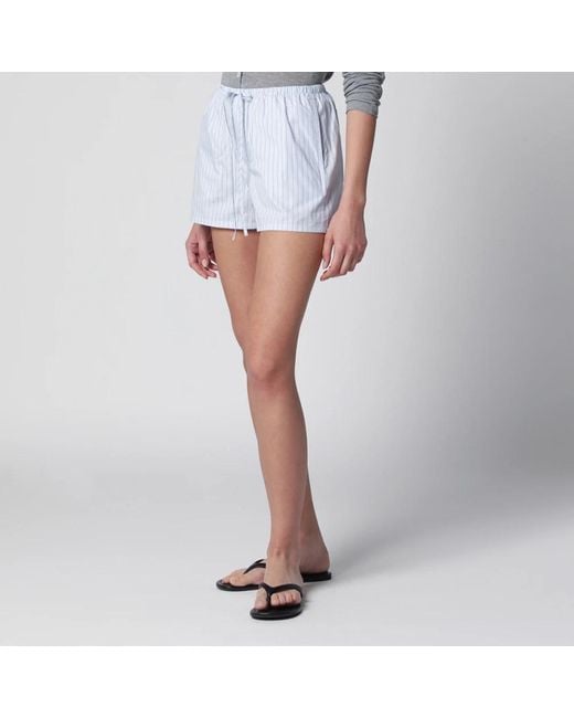 DUNST Blue Short Shorts