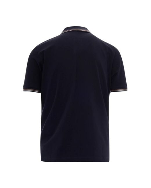 Emporio Armani Blue Polo Shirts for men