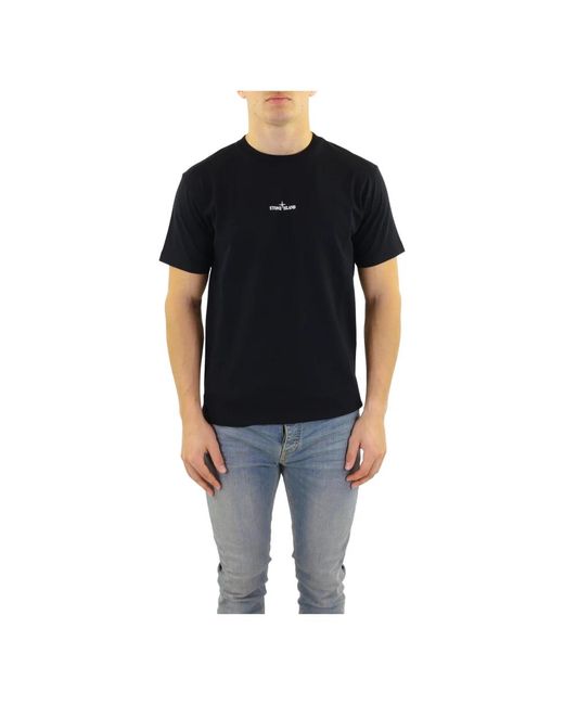 Stone Island T-Shirts in Black für Herren