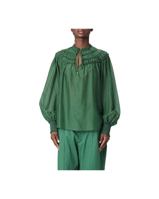 Liu Jo Green Blouses
