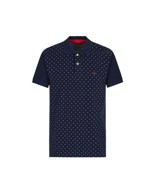 Carolina Herrera Blue Polo Shirts for men