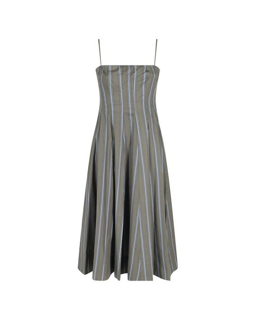 Staud Gray Midi Dresses