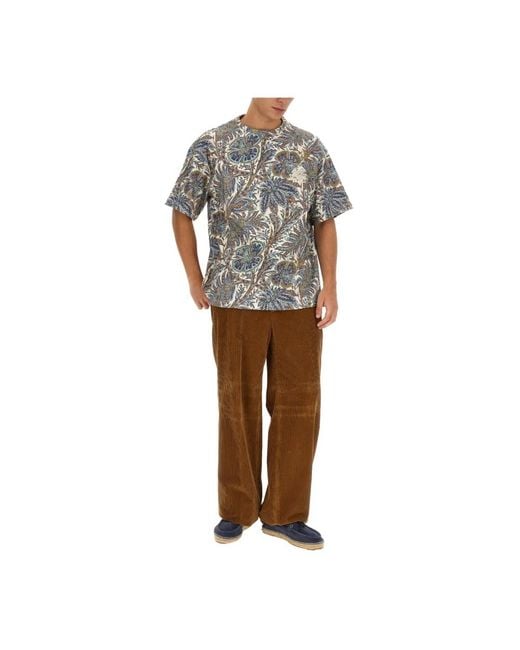 Etro Gray T-Shirts for men