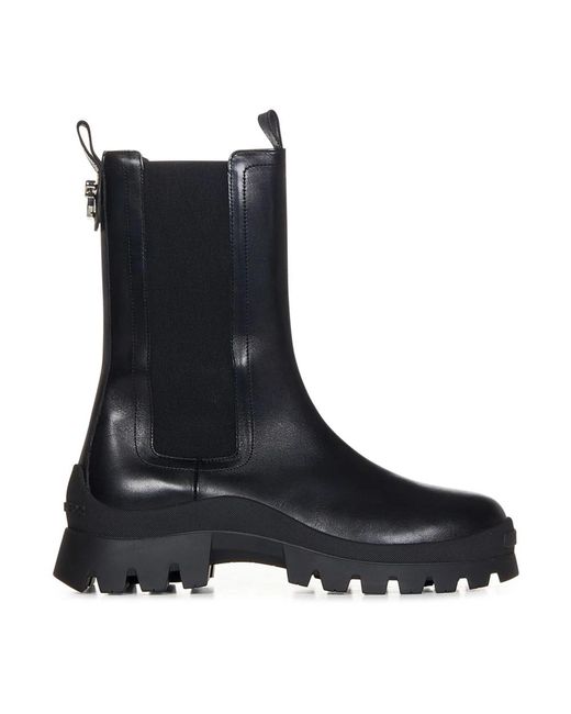 Botas slip-on negras con paneles elásticos DSquared² de color Black