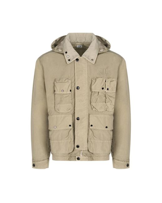 C P Company Natural Light Jackets for men