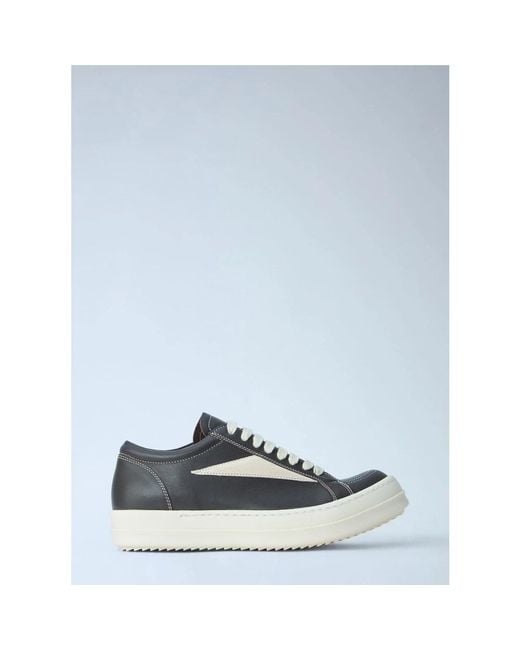 Rick Owens Blue Sneakers