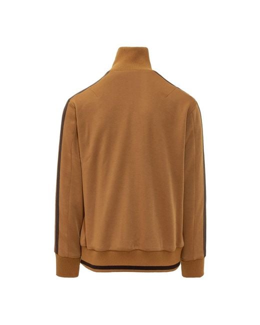 Y-3 Brown Zip-Throughs for men