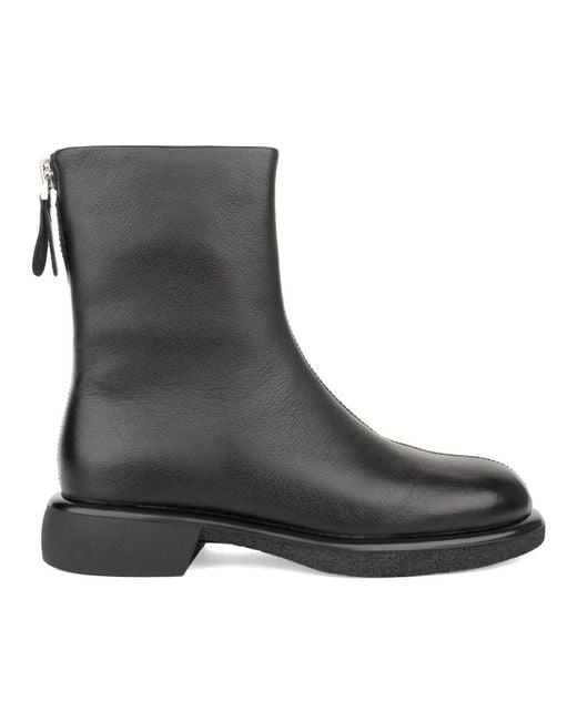 Linda Baumann Black Ankle Boots