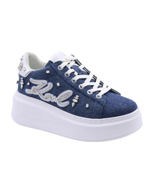 Karl Lagerfeld Blue Sneaker