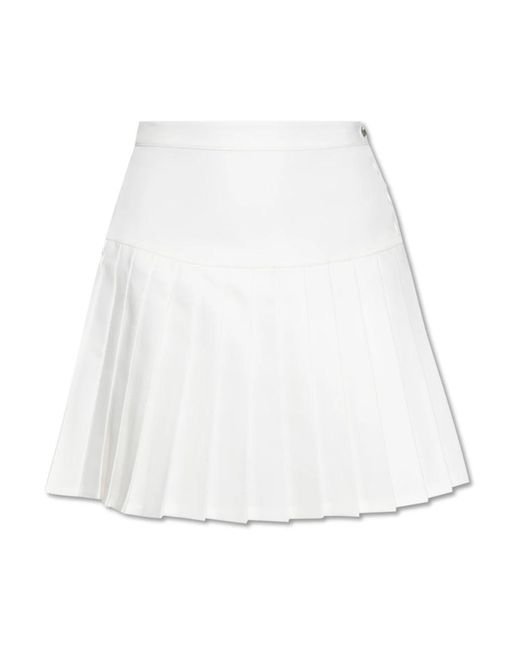 Lacoste White Short Skirts