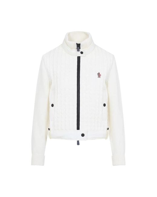 Moncler White Winter Jackets