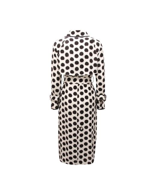 Diane von Furstenberg White Trench Coats