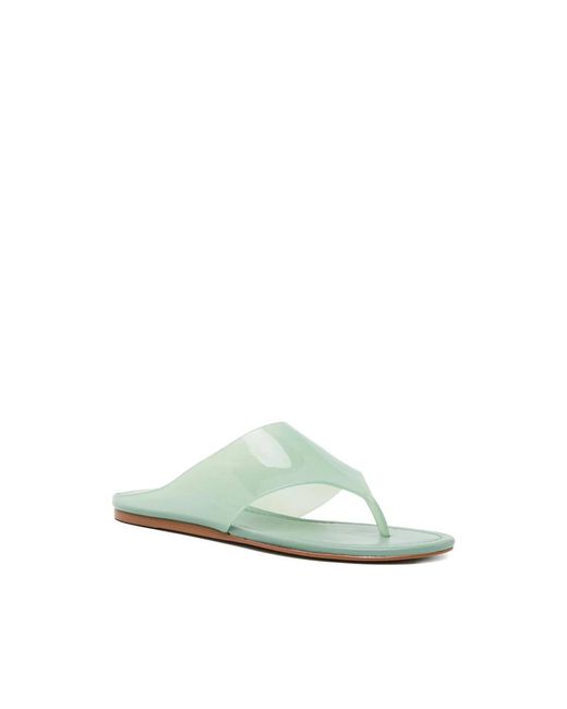 Farm Rio Green Flip Flops