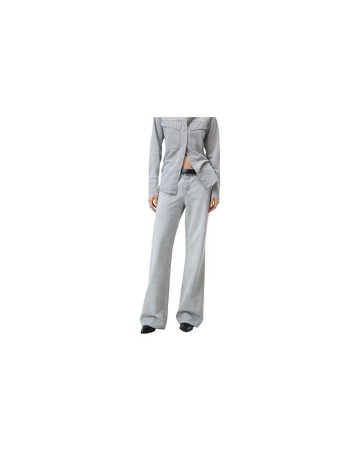 Wide Jeans Closed de color Gray
