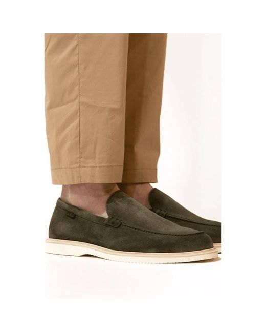 Hogan Green Loafers for men