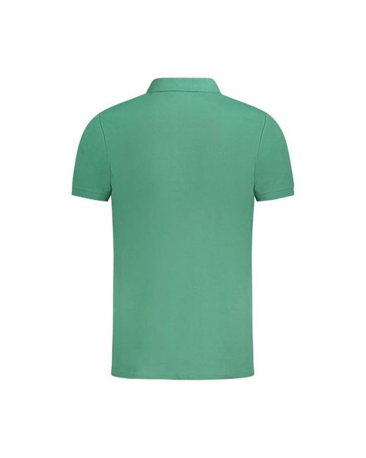 Fila Tops ,Groen ,Katoen Groene Polo Shirt Met Borduursel in het Green voor heren