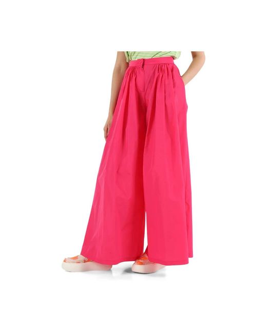 Niu Pink Wide Trousers