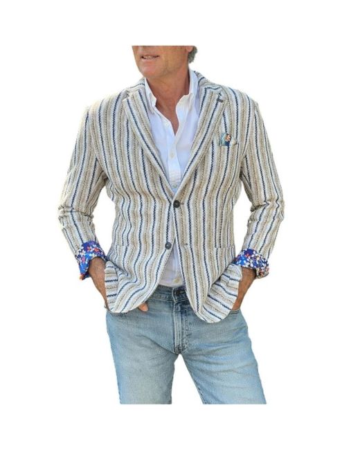 Bob Slight 254 Blazer in het Blue voor heren