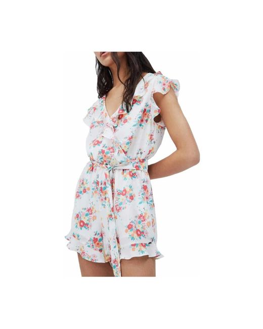 Pepe Jeans White Playsuits