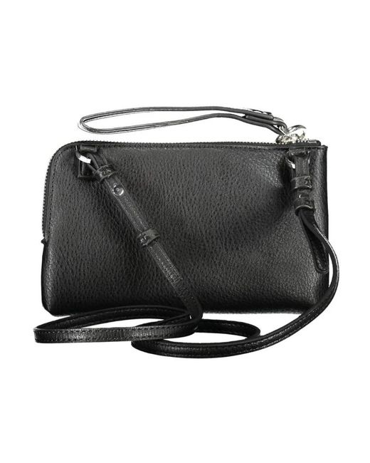 Desigual Black Verstellbare handtasche mit abnehmbarem riemen