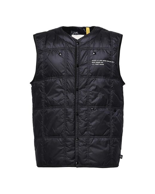 Vests Moncler pour homme en coloris Black