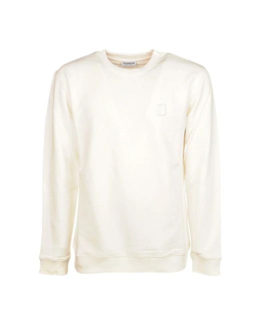 Dondup White Sweatshirts for men