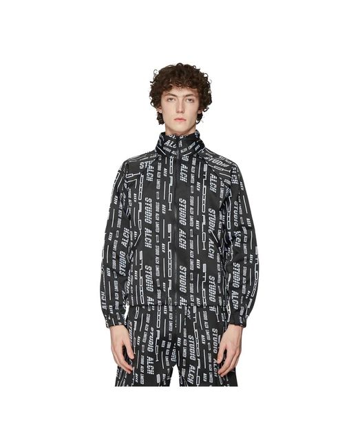 STUDIO ALCH Black Light Jackets for men