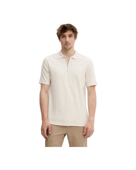 Samsøe & Samsøe Tops Poloshirts in het Natural voor heren