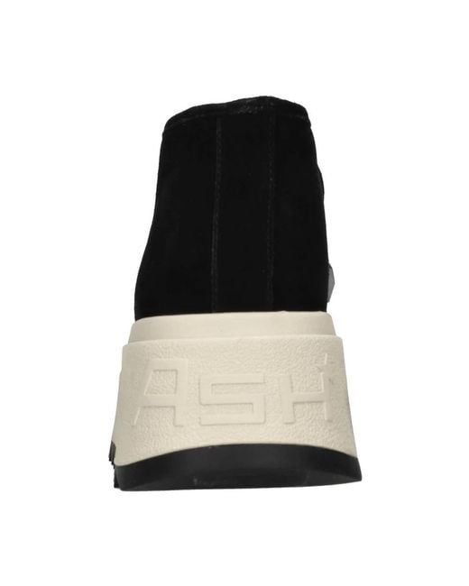 Ash Black Ankle Boots