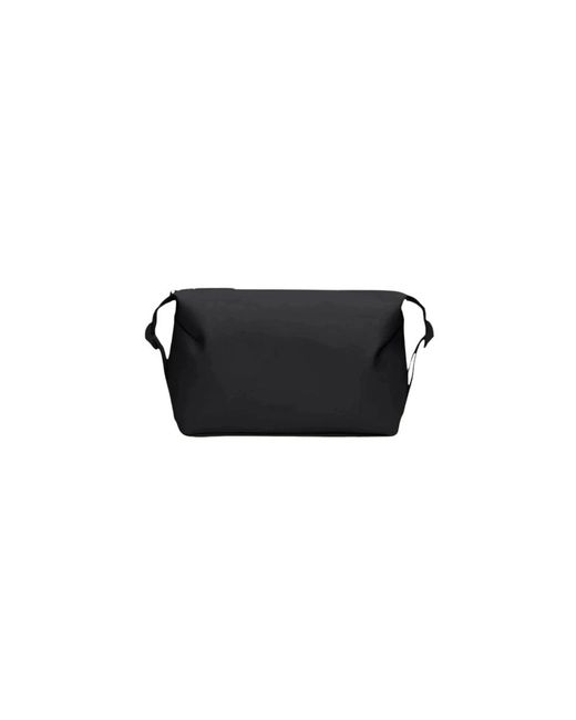 Rains Black Toilet Bags for men