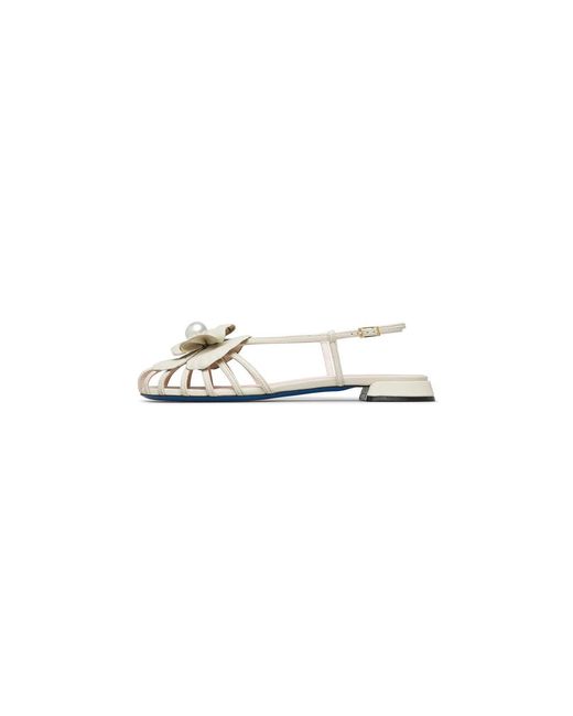 Flat Sandals di Loriblu in Metallic