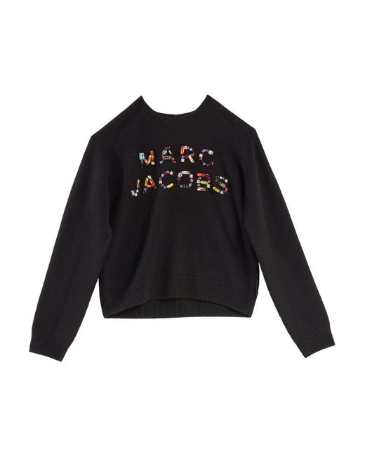 Marc Jacobs Black Round-Neck Knitwear