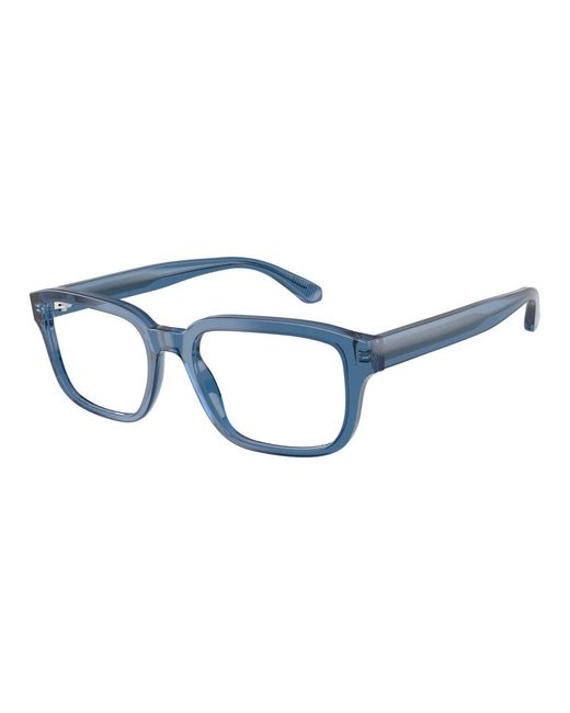 Emporio Armani Blue Glasses for men