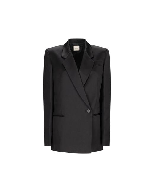 Khaite Elegante Willow Blazer Voor Vrouwen in het Black