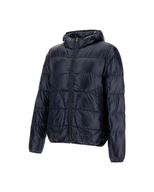 Herno Jassen ,Blauw ,Nylon Nylon Ultralight Jacket in het Blue voor heren