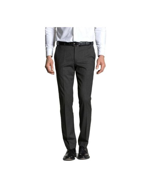 Meyer Black Suit Trousers for men