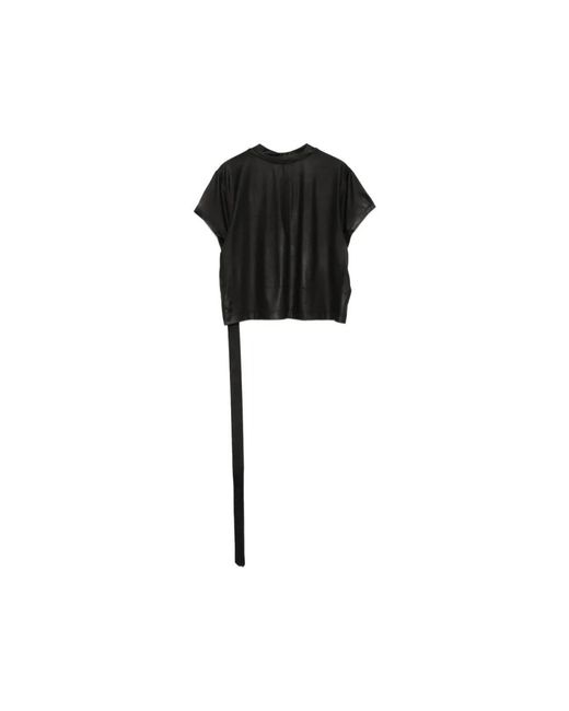 Rick Owens Black Sleeveless Tops