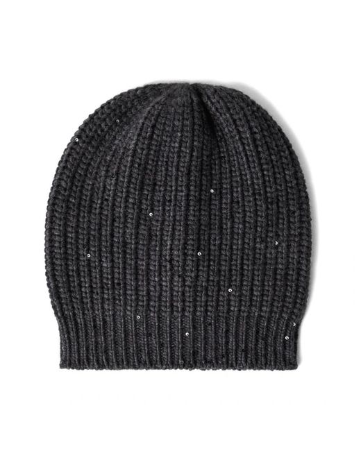 Beanies Brunello Cucinelli de color Black